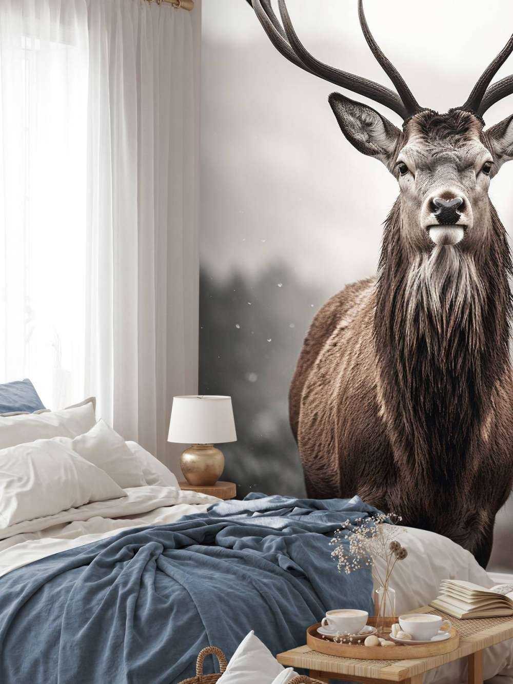 Sguardo del Re d'Inverno Cervo