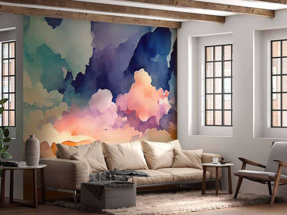 Sfondo astratto ad acquerello