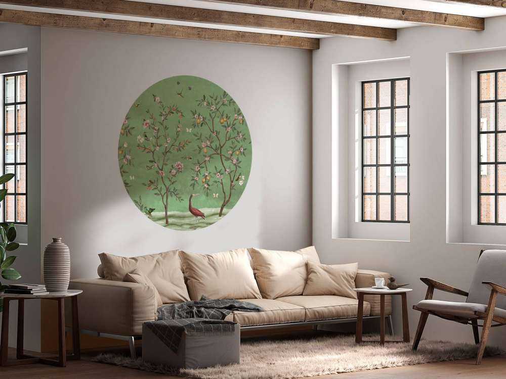 Lemon Tree Chinoiserie - Green