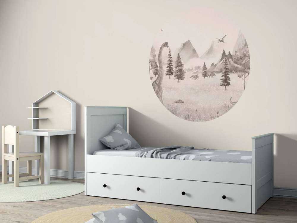 Valle di montagna preistorica