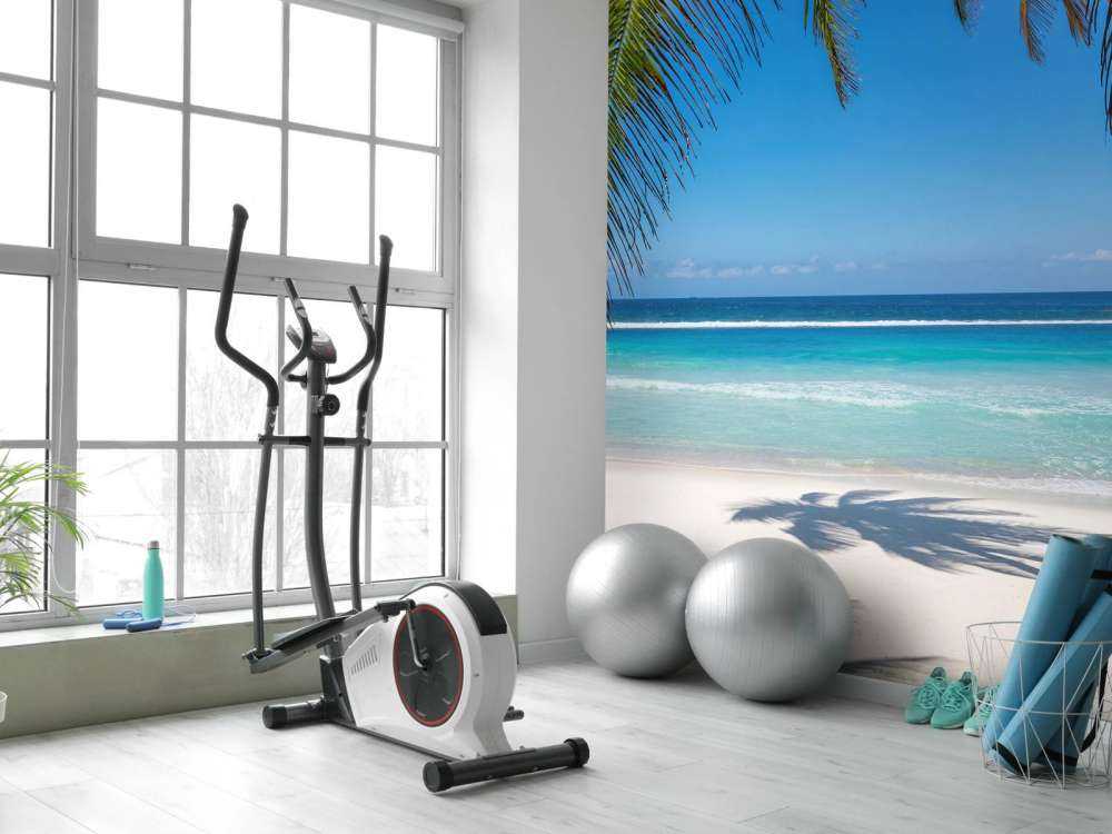 Spiaggia sotto il mare