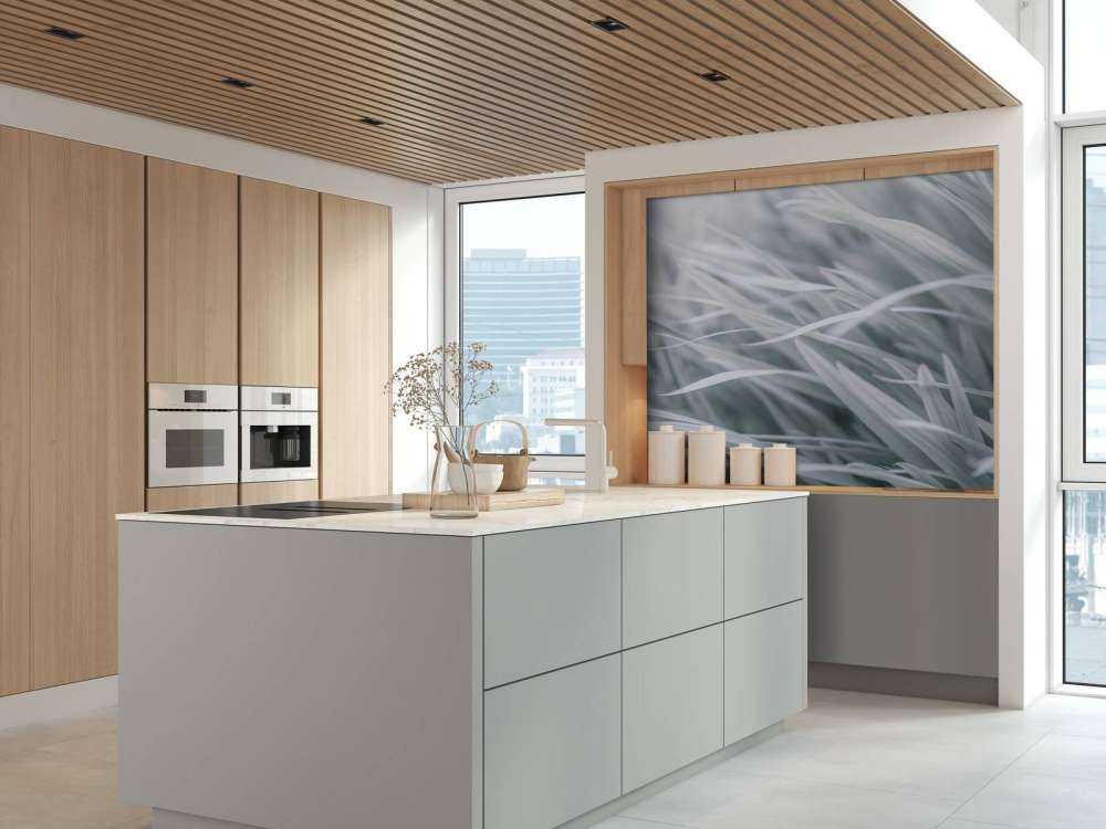 Fili d'erba ravvicinati