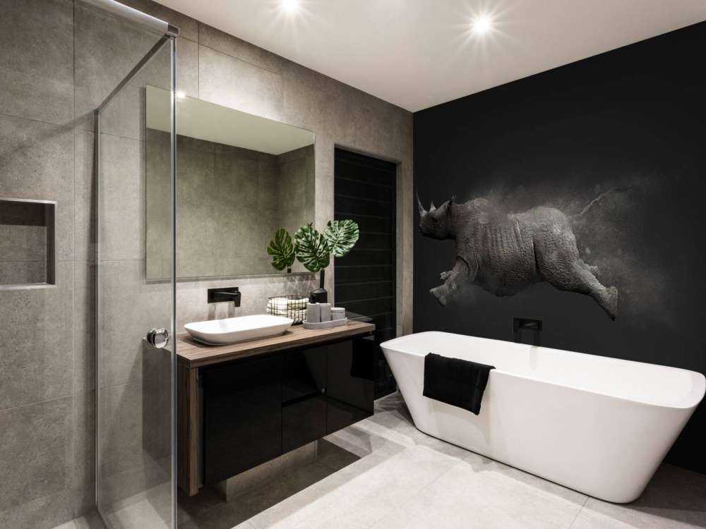 Saltando rinoceronte