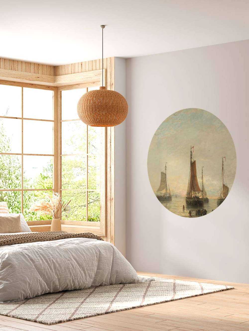 Bombe di Scheveningen all'ancora