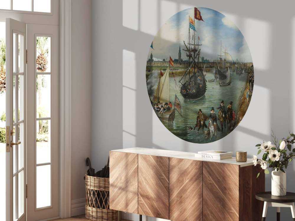 La partenza di un dignitario da Middelburg