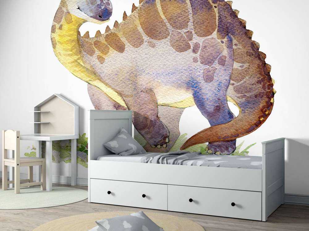 Dinosauro da acquerello