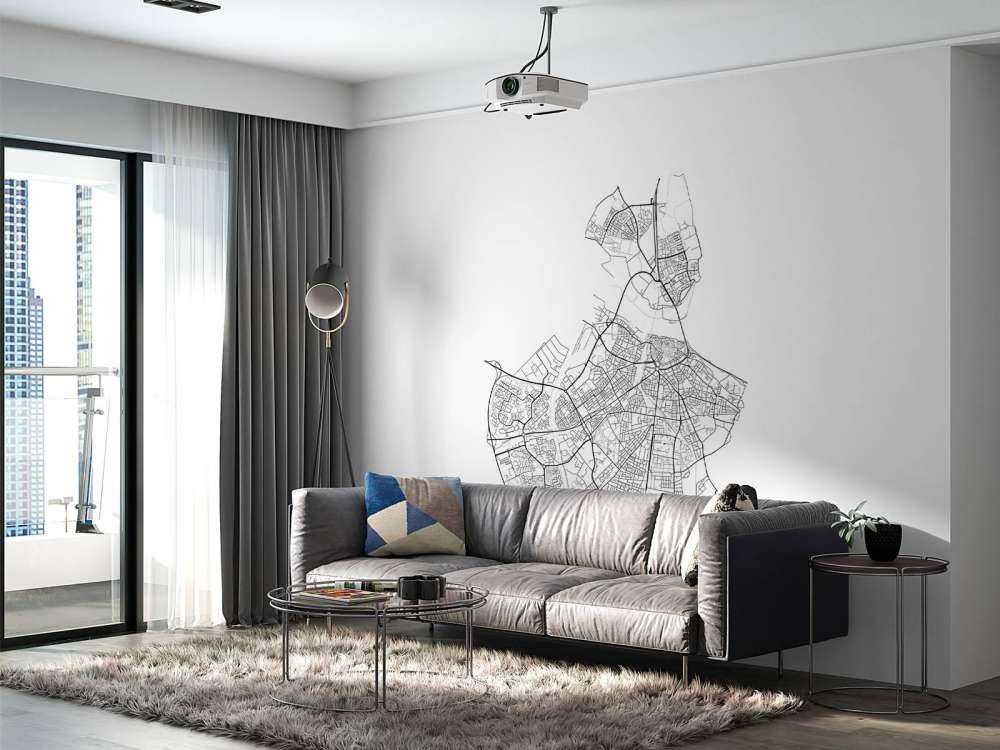 Mappa di Nijmegen, bianco