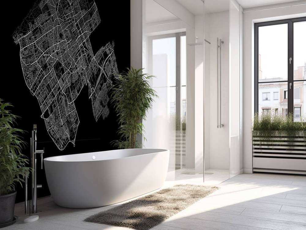 Mappa de L'Aia, nero