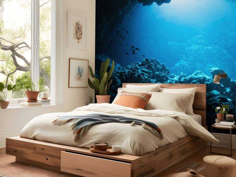 Grotta sotto l'acqua