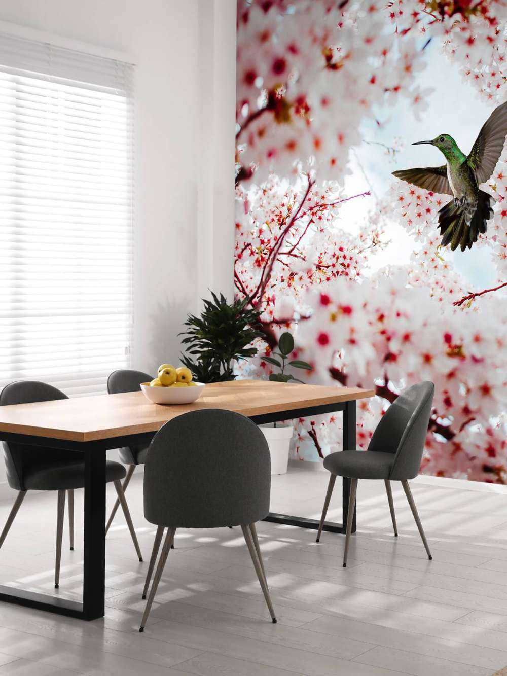 Colibrì tra i fiori