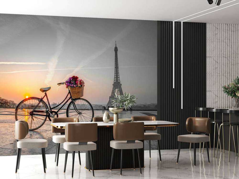 Tramonto sulla Torre Eiffel