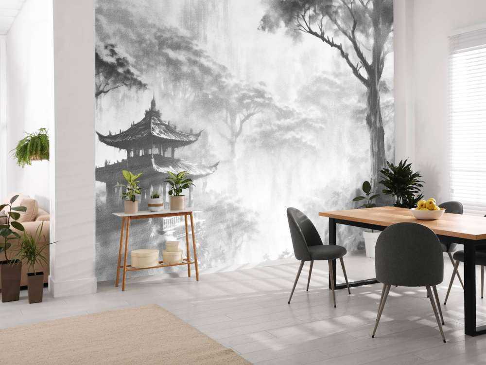 Padiglione Orientale Nebbioso