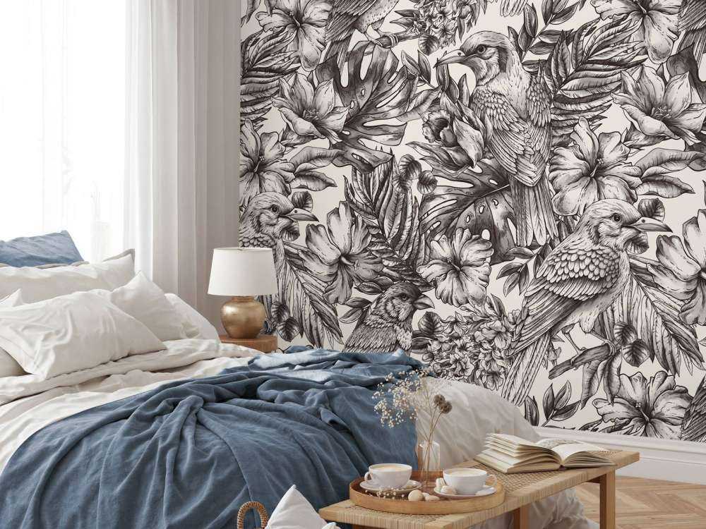 Floral Bird Symphony