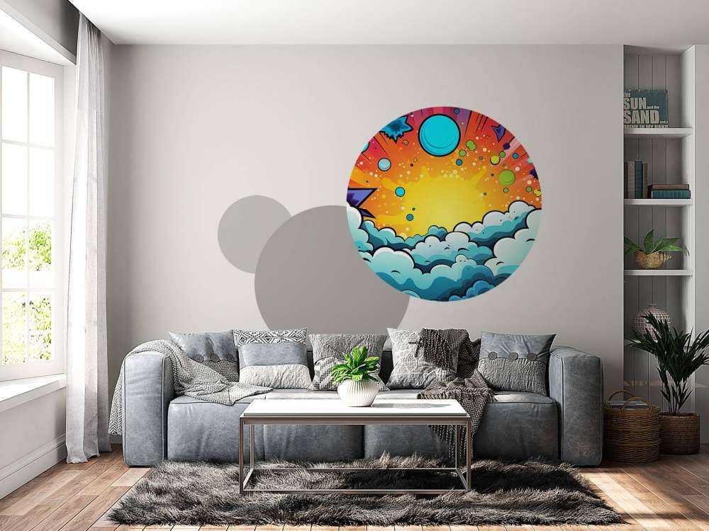 Esplosione di colore cosmico