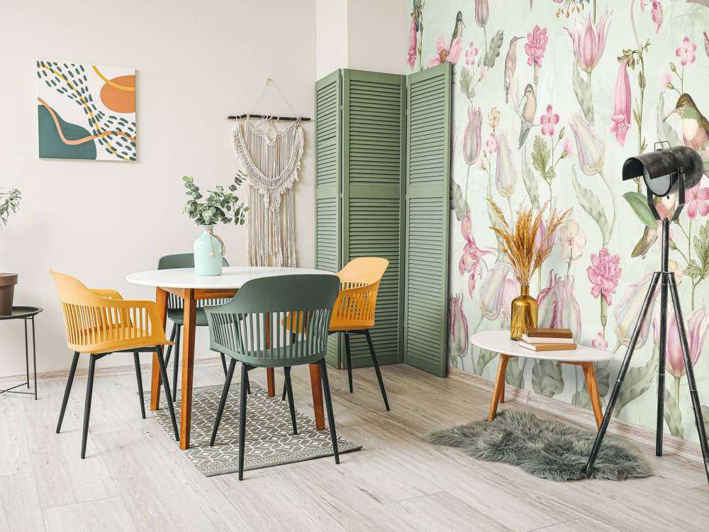 Sinfonia di Colibrì Primaverile - Armonia Verde Menta