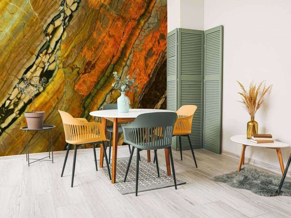 Marmo con struttura a mosaico