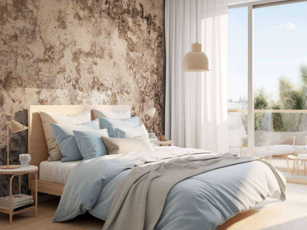 Calcestruzzo con stucco