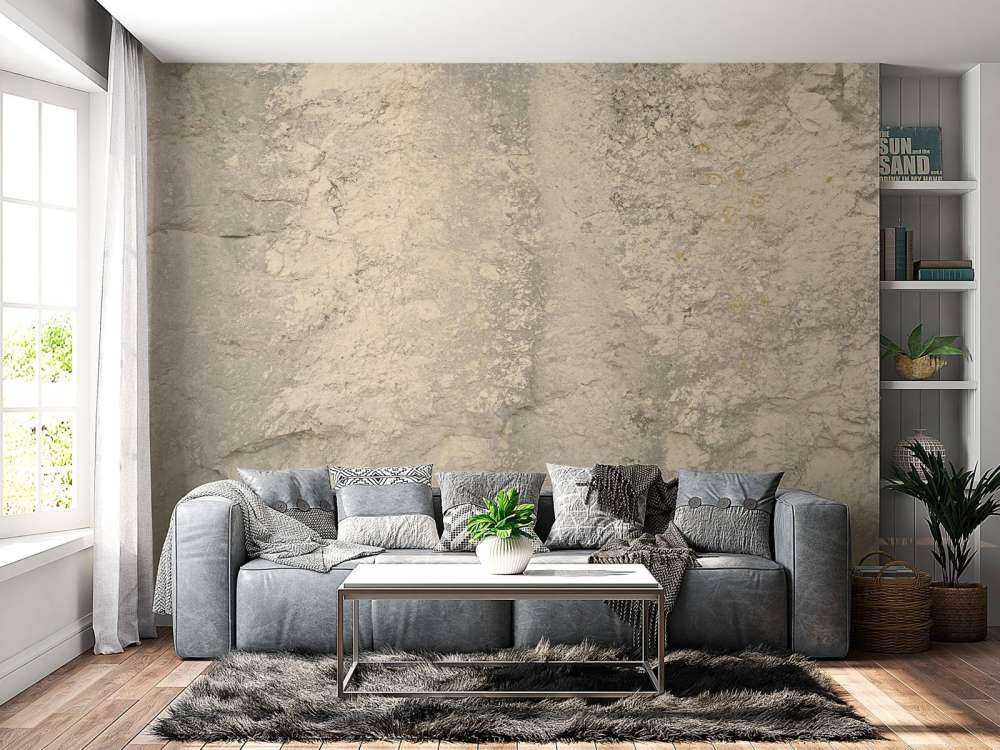 Parete rocciosa beige