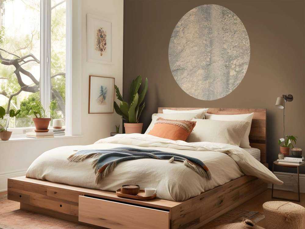 Parete rocciosa beige