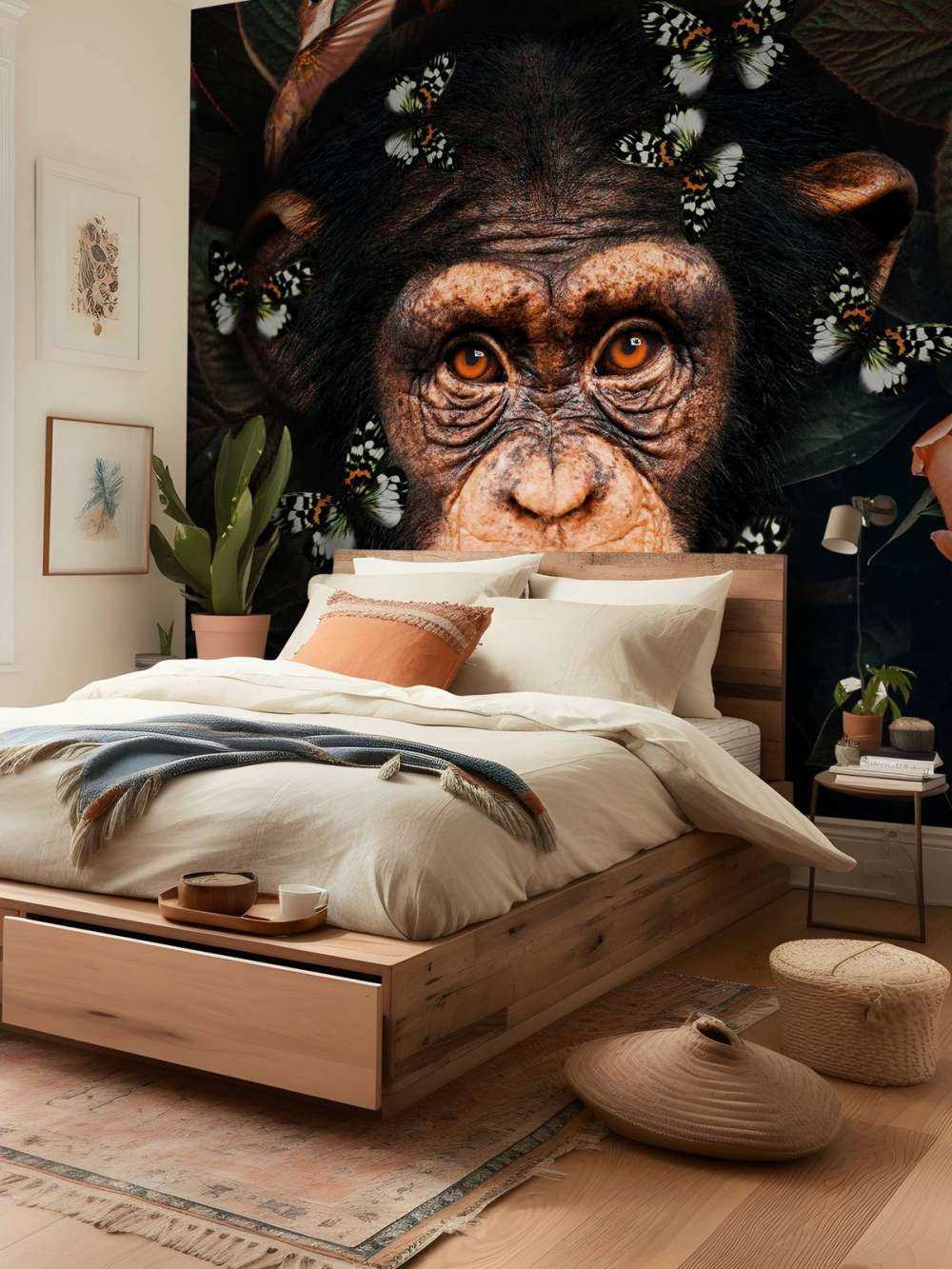 Tropical Chimpanzee Ritratto