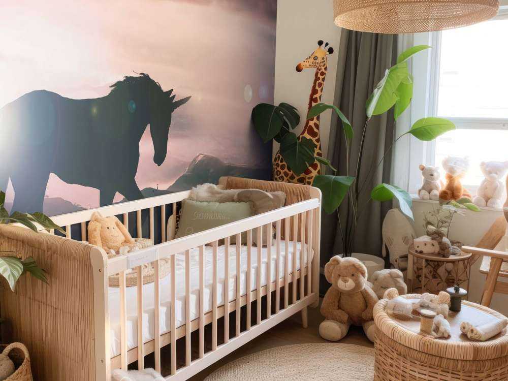 Unicorno al tramonto