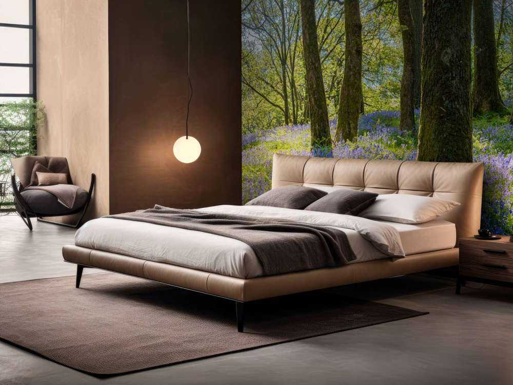 Panorama primaverile in un bosco