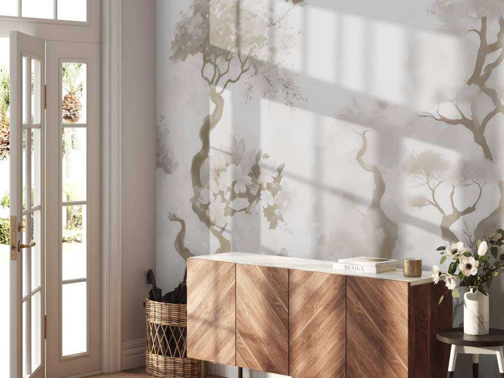 Alberi in fiore Grigio