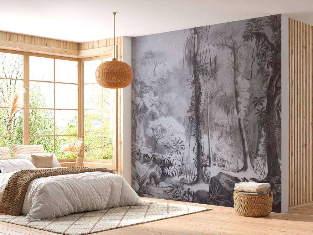 Foresta tropicale - grigio