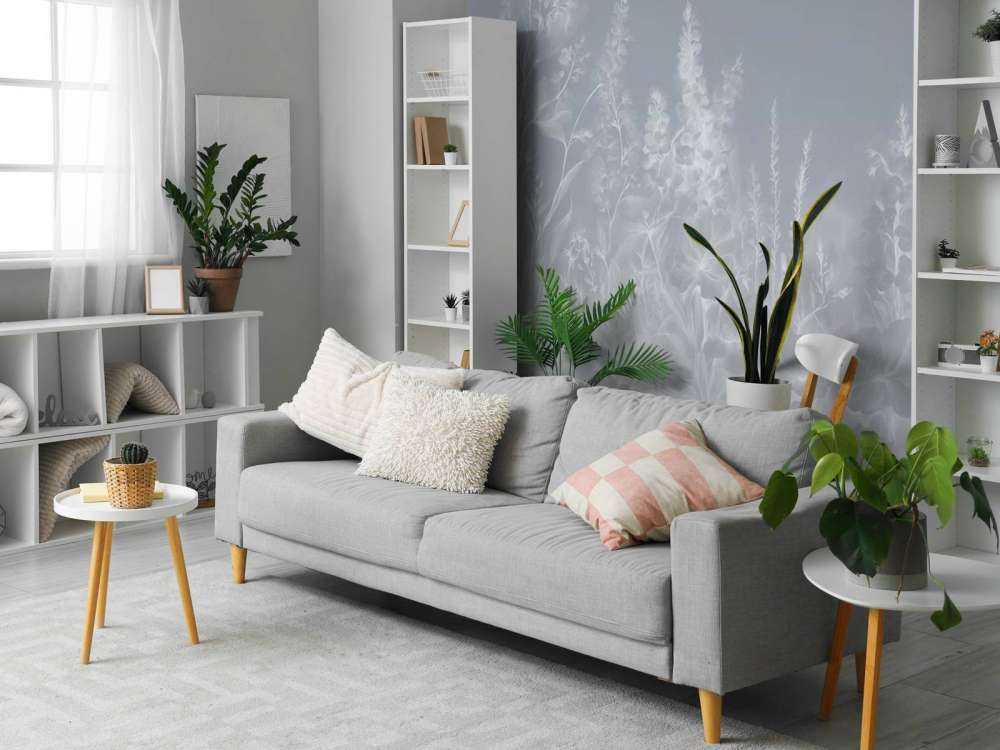 Giardino inglese tenero - grigio