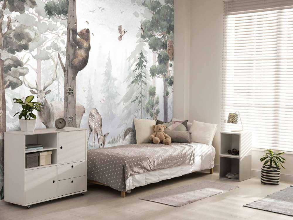 Fauna selvatica nel mezzo della foresta