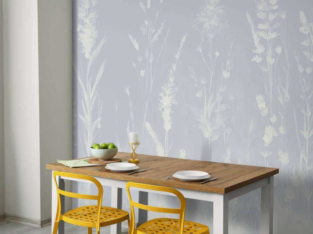 Lavanda Radura Senza Giunte Blu Polveroso