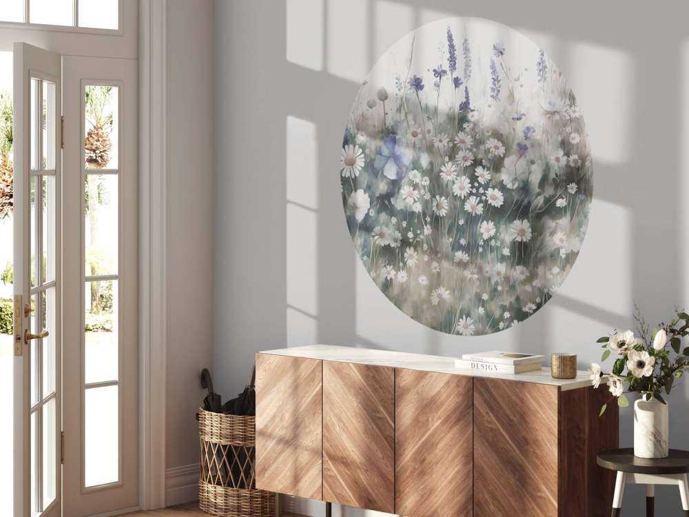 Lussureggiante Verde dell'Estate Grigia