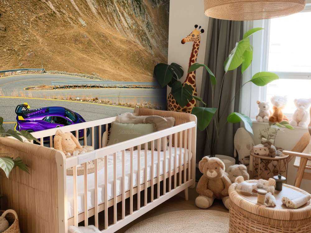 Lamborghini Huracán su una strada di montagna