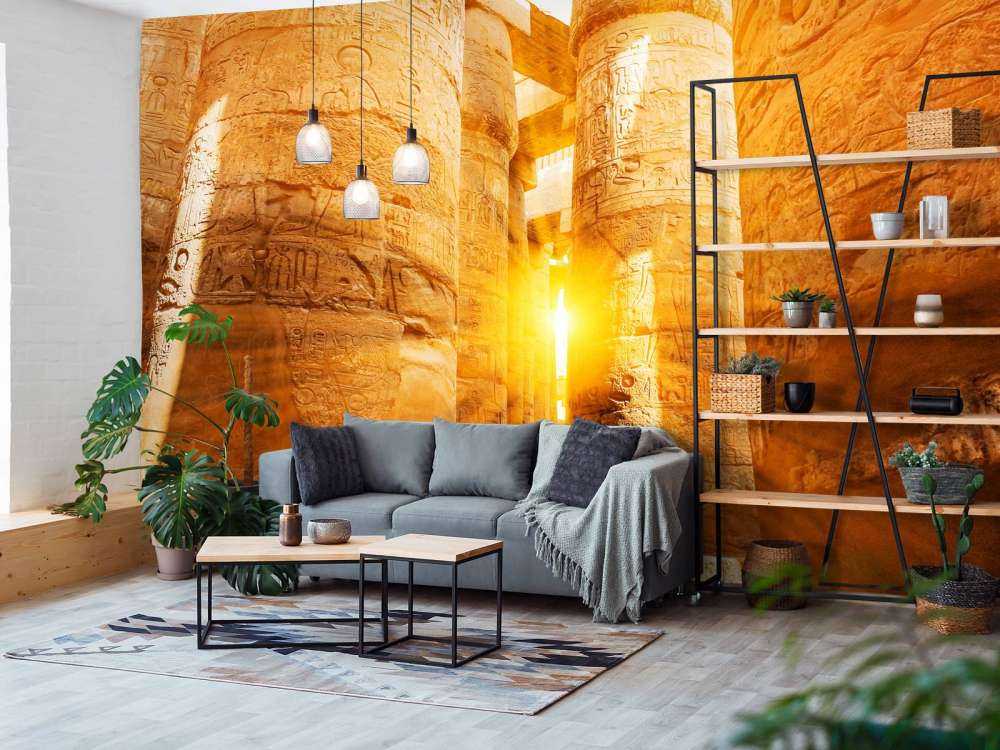 Il sole attraverso le rovine