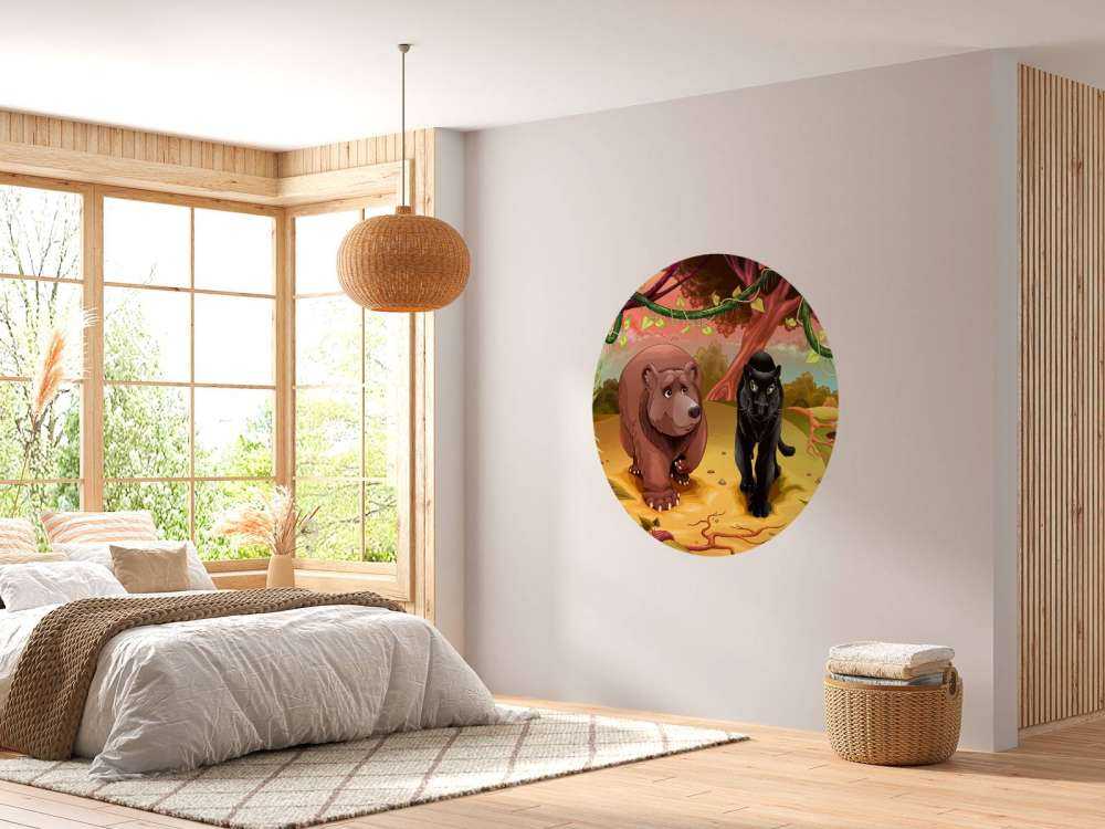 Animali amichevoli della giungla