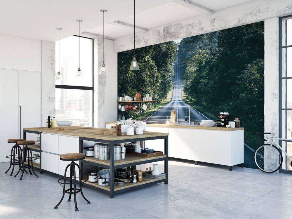 Via attraverso la natura