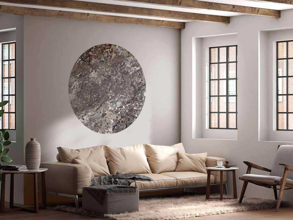 Parete struttura grigia