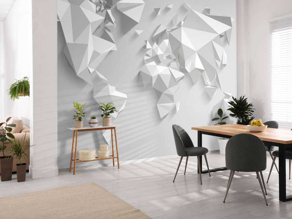 Mappa del mondo in 3D