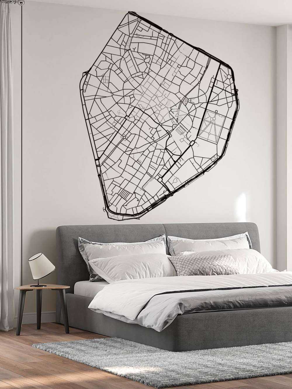 Mappa unica di Bruxelles