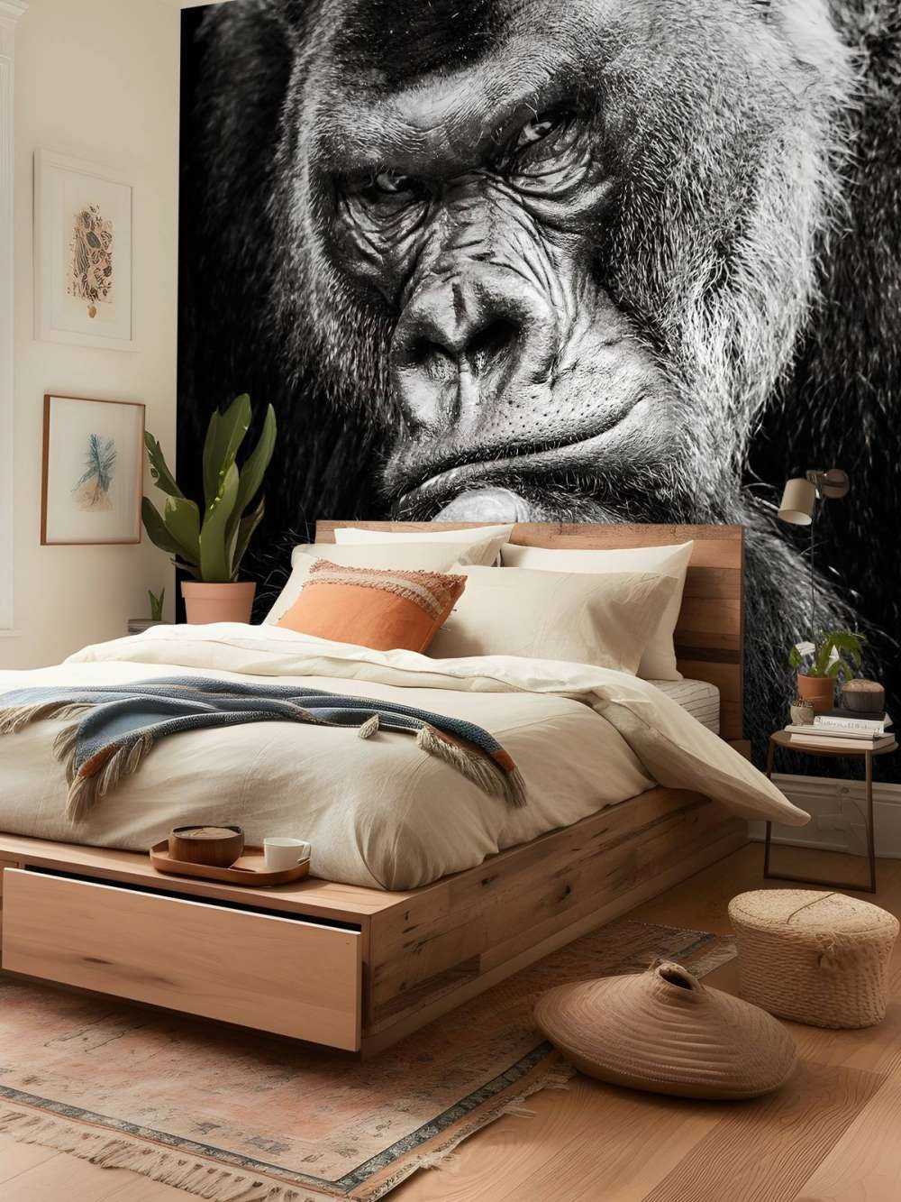 Immagine ravvicinata di un gorilla