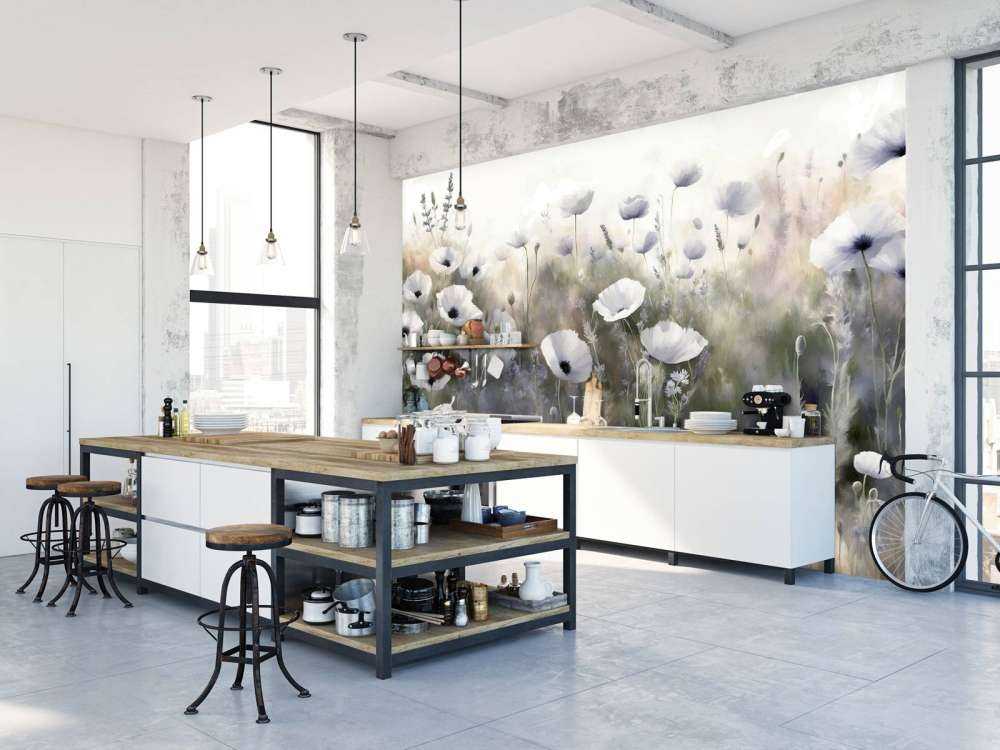 Danza di fiori selvatici - blu