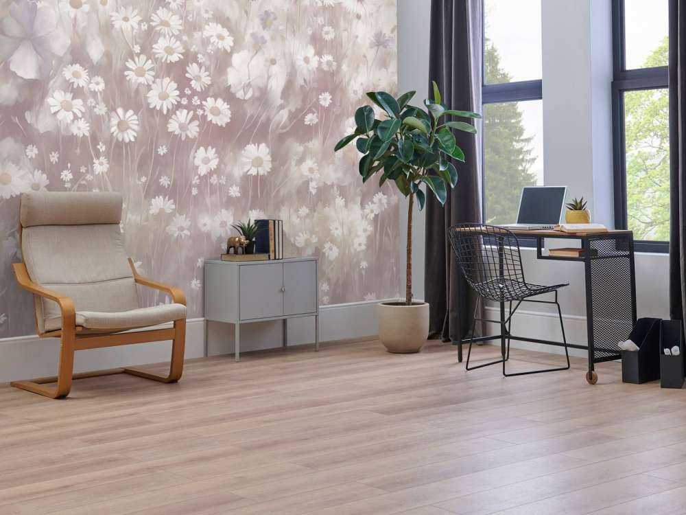 Verde Lussureggiante dell'Estate Rosa Smorzato