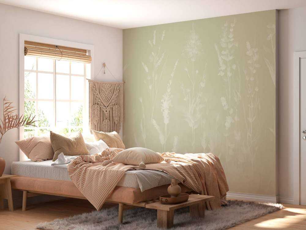 Lavanda Glade Seamless Verde Salvia