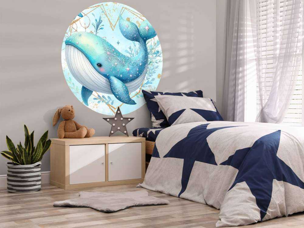 Balena magica nei sogni dell'oceano