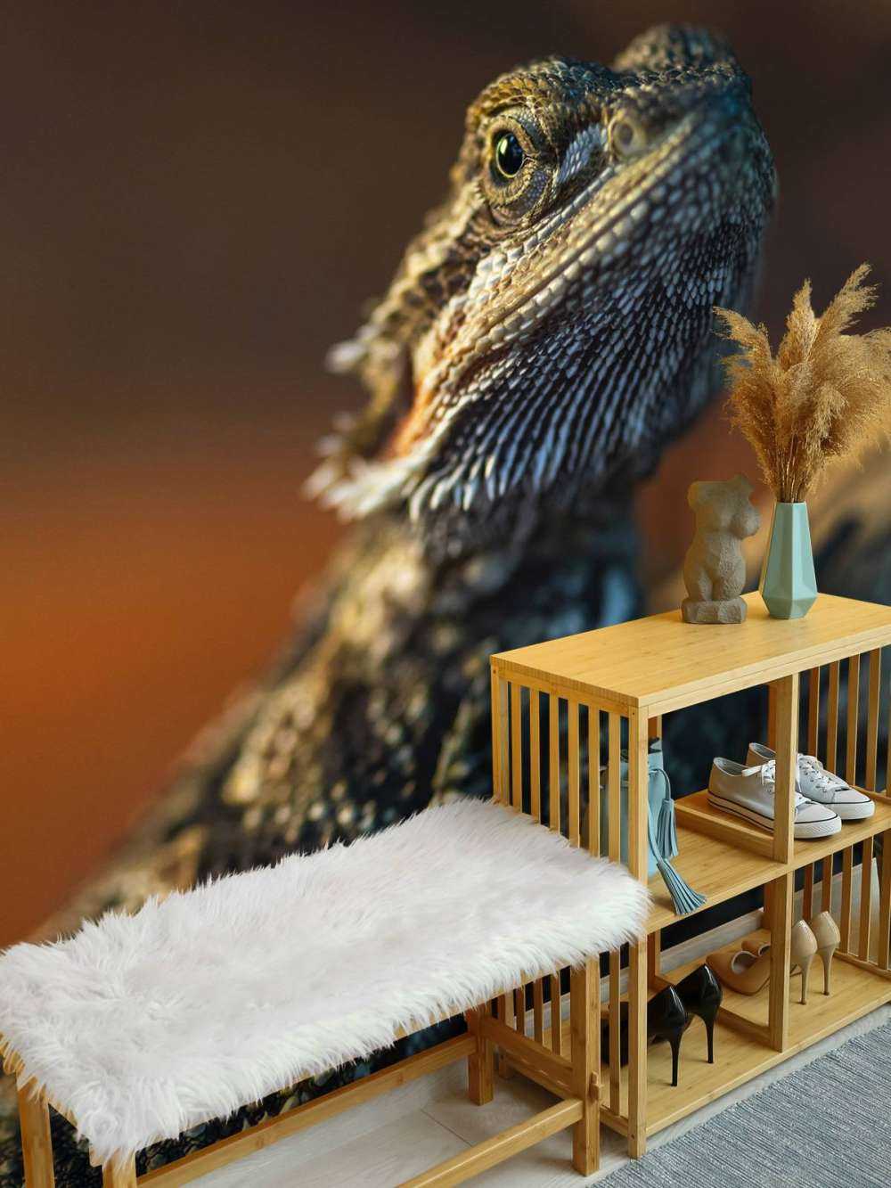 Camaleonte ravvicinato