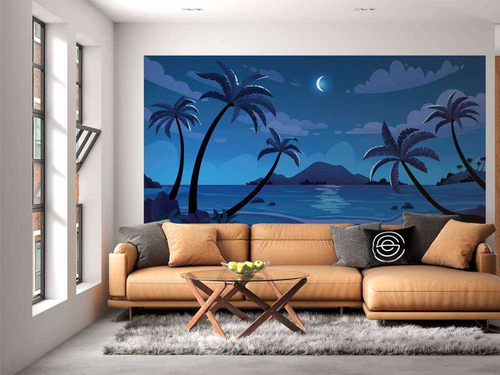 Bella vista di notte