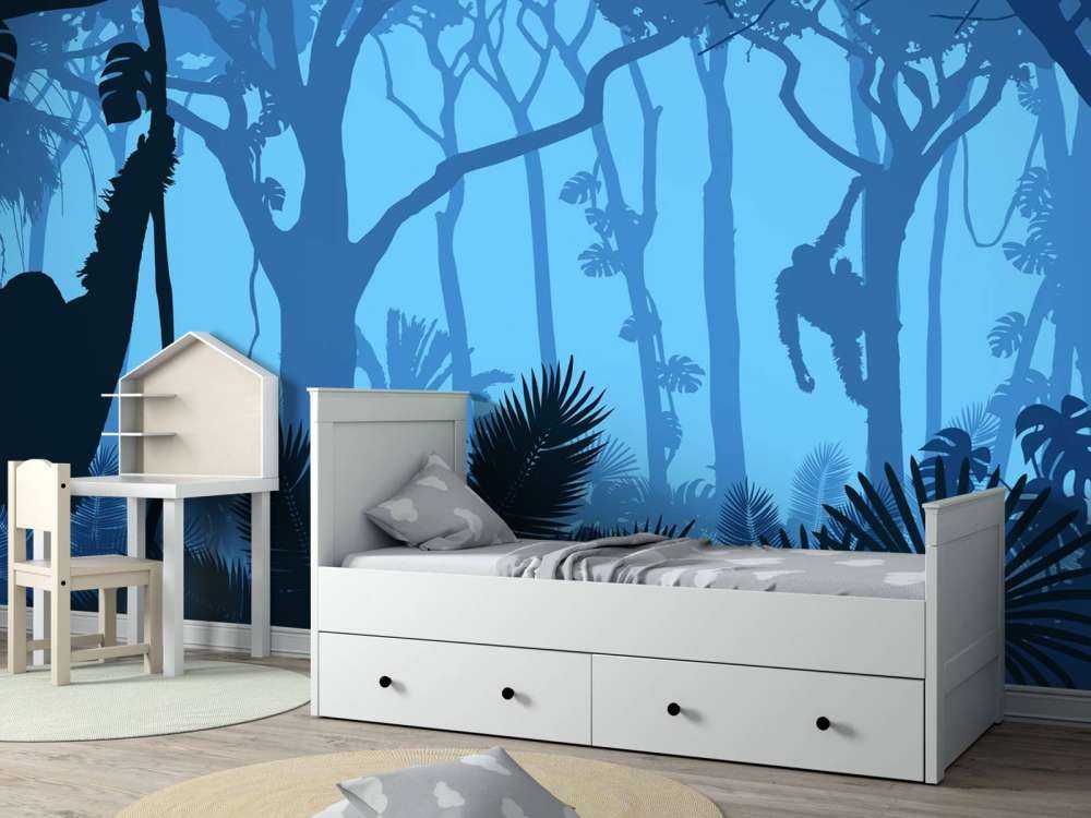 Scimmie nella giungla