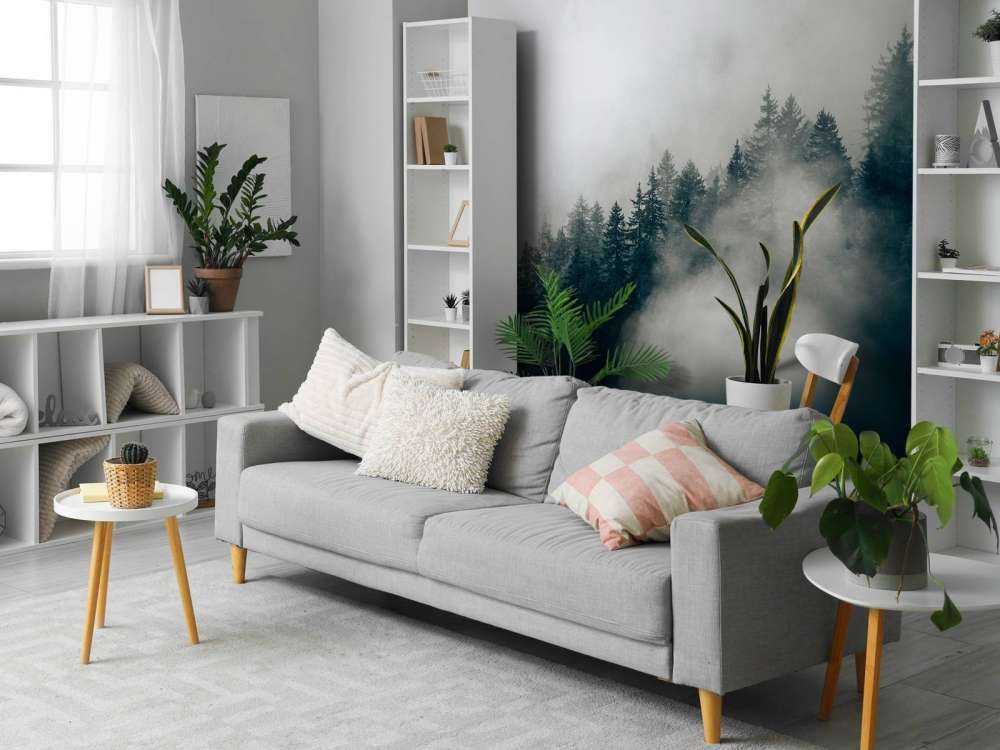 Mattina nebbiosa sulle Alpi