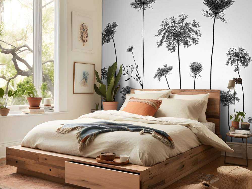 Prezzemolo di mucca in bianco e nero