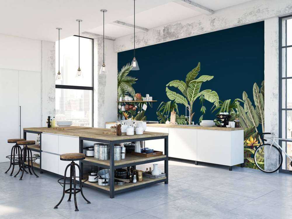 Fiori e alberi della giungla